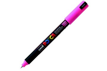 Uni-Ball Markör Boyama Posca Su Bazlı Poster 0.7 MM Pembe N PC-1MR