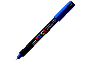 Uni-Ball Markör Posca 0.7 MM Su Bazlı Poster Mavi N PC-1MR