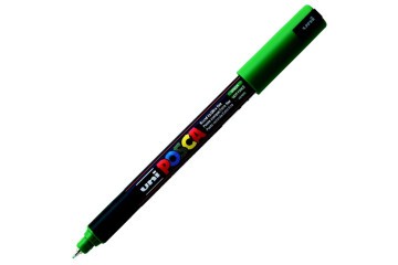 Uni-Ball Markör Posca 0.7 MM Su Bazlı Poster Yeşil N PC-1MR