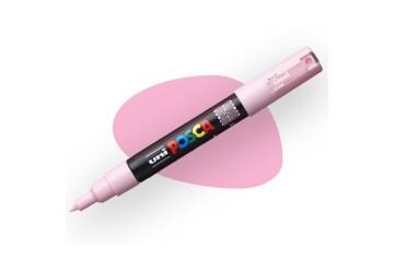 Uni-Ball Posca 0.7 Su Bazlı Boyama Markörü A.pembe N Pc-1M