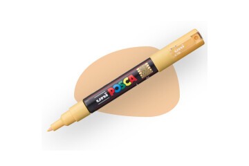 Uni-Ball Posca 0.7 Su Bazlı Boyama Markörü Kayısı N Pc-1M