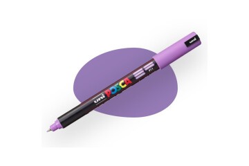 Uni-Ball Posca 0.7 Su Bazlı Boyama Markörü Lavanta N