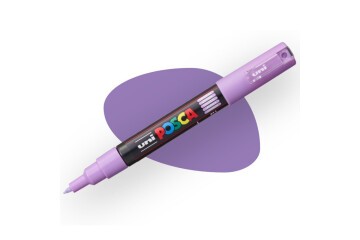 Uni-Ball Posca 0.7 Su Bazlı Boyama Markörü Lavanta N Pc-1M