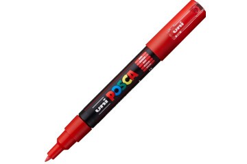 Uni-Ball Posca 0.7 Su Bazlı Poster Markörü Kırmızı N PC-1M