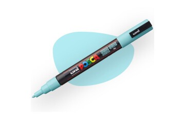 Uni-Ball Posca 0.9-1.3 Su Bazlı Boyama Markörü Suyeşili N PC-3M