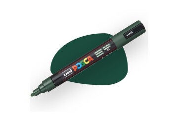 Uni-Ball Posca 1.8-2.5 Su Bazlı B.Markörü İngiliz Yeşili N PC-5M