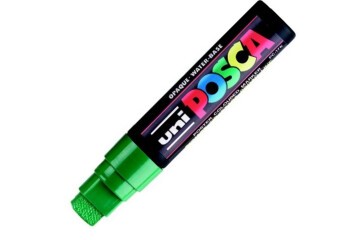 Uni-Ball Posca 15.0 Su Bazlı Poster Markörü Yeşil Pc-17K