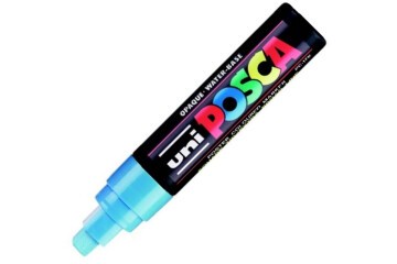 Uni-Ball Poster Markörü Posca 15.0 Su Bazlı A.Mavi Pc-17K