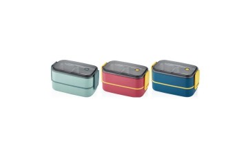 Vagonlife Beslenme Kutusu Lunch Box Paslanmaz Çelik 1400 ML BL50002-2