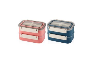 Vagonlife Beslenme Kutusu Lunch Box Paslanmaz Çelik BL2221-2