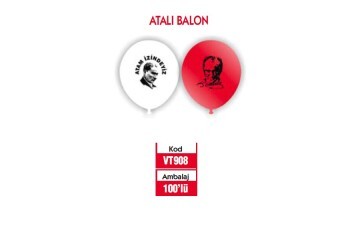 Vatan Balon Atam İzindeyiz 100 LÜ VT908