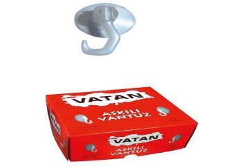 Vatan Vantuz Kancalı 100 Lü Büyük Vt402
