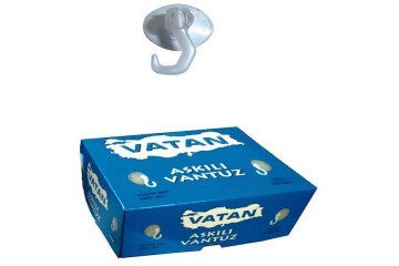 Vatan Vantuz Kancalı 200 Lü Küçük Vt401