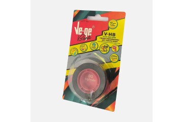 Vege Bant Çift Taraflı V-HB 1 Inc 0.8 MM 18mmx1.5m Siyah
