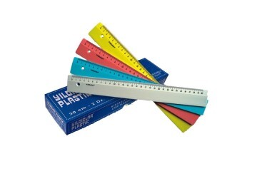 Yıldızlar Standart Cetvel Plastik Renkli 30 CM 70