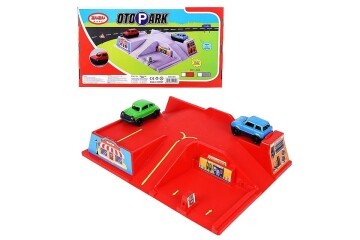 Zuzu Oyuncak Arabalı Otopark Seti Kutulu