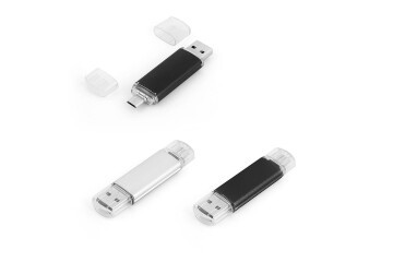 16 GB  OTG Özellikli Metal USB Bellek