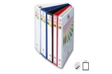 2K Sunum Klasörü Cepli 2 Halkalı 20 MM Beyaz 202B