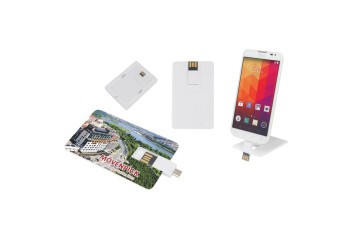 32 GB OTG Özellikli Kartvizit USB Bellek