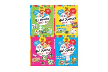 4E Bilgin Zeki İle Akıl Oyunları 4 LÜ Seri Karatay