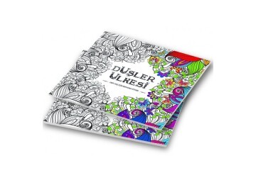 4E Boyama Kitabı Düşler Ülkesi Her Yaş İçin Karatay Yayınevi
