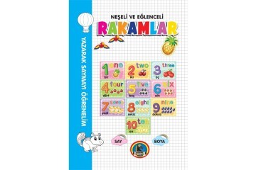 4E Boyama Kitabı Neşeli Ve Eğlenceli Rakamlar Karatay Yayınevi