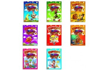 4E Boyama Kitabı Tomurcuk Örnekli Renkli 48 Syf