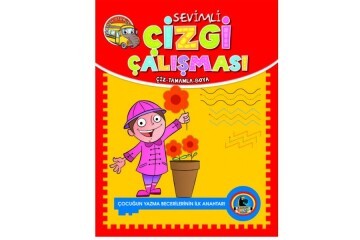 4E Kitap Sevimli Çizgi Çalışması Karatay Yayınevi