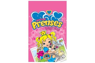 4E Prenses Boyama Kitabı Stickerli 16 Syf