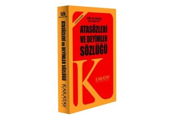 4E Sözlük Atasözleri Ve Deyimler 1.Hamur Plastik Kapak Sarı Karatay Yayınevi