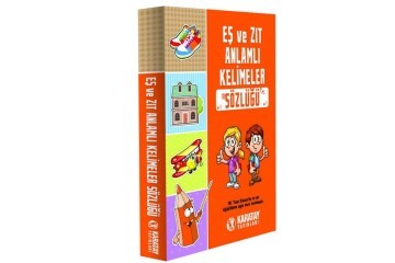 4E Sözlük Eş Ve Zıt Anlamlı Kelimeler Karton Kapak Karatay Yayınevi