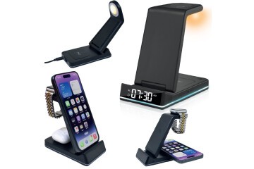 5’i 1 Arada Wireless Şarj İstasyonu