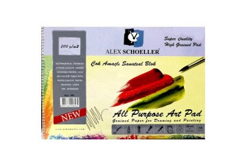 Alex Schoeller Çok Amaçlı Sanatsal Blok 15 YP 35x50 200 GR ALX-892