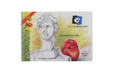 Alex Schoeller Resim Defteri Spiralli 15 YP 25x35 120 GR 826