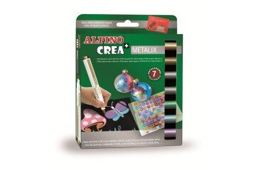 Alpino Keçeli Boya Kalemi Metalix 7 Lİ Metalik Renkler AR000134