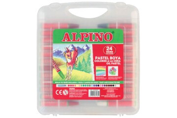 Alpino Pastel Boya Plastik Kutulu 24 Lü DC-038297