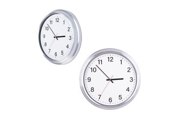 Alüminyum Çerçeveli Duvar Saati