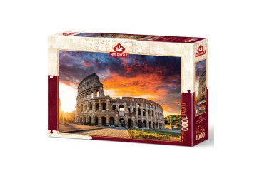 Art Puzzle 1000 Parça Colosseumda Gün Batımı 5265