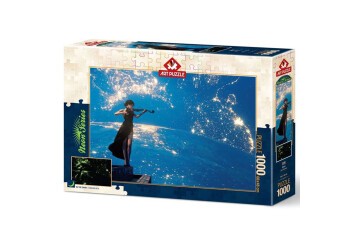Art Puzzle 1000 Parça Neon Son Keman 5266
