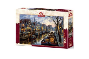 Art Puzzle 1500 Parça Kanal Işıkları 5389