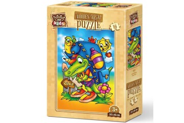 Art Puzzle 16 Parça Okul Yolu 5852