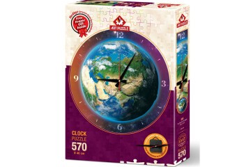 Art Puzzle 570 Parça Dünya Saati 5002