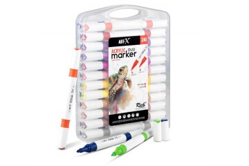 Art-X Acrylıc Marker Duo 24 Lü Set 18054