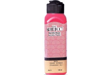 Artdeco Akrilik Boya 140 ML Çilek Kırmızı 070R-3675
