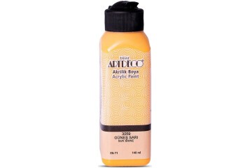 Artdeco Akrilik Boya 140 ML Güneş Sarı 070R-3059