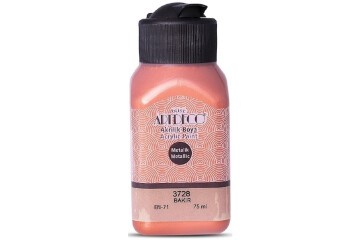 Artdeco Akrilik Boya 75 ML Metalik Bakır 3728