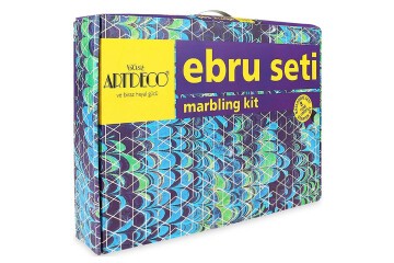 Artdeco Ebru Boyama Seti Çantalı 8 Lİ ES-8