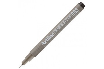 Artline Çizim Kalemi Drawing System 0.03 MM Uç Siyah EK-2303N