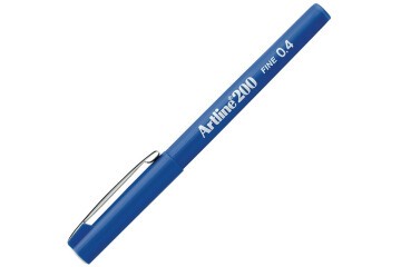 Artline Fineliner 0.4 MM Mavi EK-200N