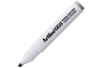 Artline Fosforlu Kalem Kesik Uç 1,0-4,0 MM Pastel Grey EK-660N